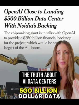 We know that data centers are a hot button issue, especially when it comes to the land, water, and energy they're using. That's why we sat down with someone who actually builds data centers, extrapolated costs from financial filings from previous projects, and tried to explain how a half a trillion dollar 10 gigawatt AI data center actually gets built, as simply as we can, in under three minutes, on one sheet of paper. Tons of caveats given this deal hasn't even been finalized --- especially on the water front: just because many NEW data centers are being built with closed loop system doesn't change the fact that the majority of OLD data centers are still wasteful. And we barely scratched the surface on the energy issues despite spending half the video talking about them.