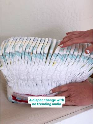 The sound of an easier diaper change 😌   #PampersCruisers #ToddlerParents #ASMR 📹: @colette.peri 