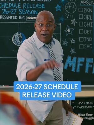2026-27 schedule? Here 🙋‍♀️🙋‍♂️ @Ticketmaster #dallasmavericks #NBA #schedulerelease 
