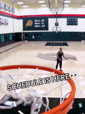 it's almost that time ⌚️  (and yes this was one take..) #NBA #schedule #basketball #dame 