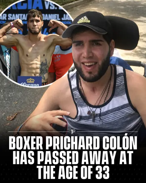 Former boxer Prichard Colón has died at 33. 🥊🕊 Colón’s life changed forever after a 2015 fight left him with a severe brain injury. He spent 221 days in a coma and required around the clock care for the rest of his life. Before the tragedy, Colón was an undefeated 16-0 prospect with 13 knockouts and a promising career ahead of him. Rest in peace, Prichard. ♥ (via FB: @richard.colon.58) #Pubity #PrichardColon #Boxing #RIP