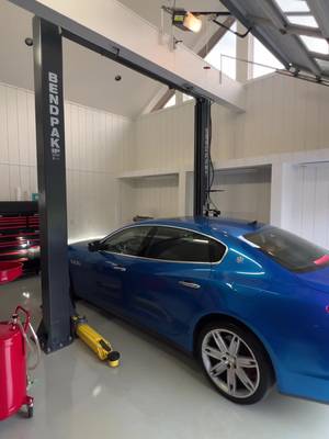 I recently got the floors in my garage done, and then I got a car lift installed, so today I’m using my new lift for the first time to change the oil in my dads dream car! #ChrisFix