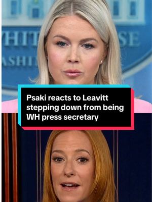 Host of MS NOW's "The Briefing" and former White House Press Secretary Jen Psaki joins Peter Alexander to discuss Karoline Leavitt stepping down as President Trump's first press secretary of his second term in office. It was announced Leavitt would leave the role at the end of August to spend more time with her family.  #WhiteHouse #press #KarolineLeavitt #Trump 