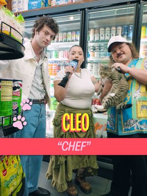 Meet Cleo in the East Village ft. Shop regulars @Stavros Halkias x Dominic Sessa  @MICHELLADONNA 