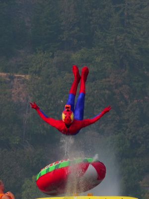 Spidey went huge 