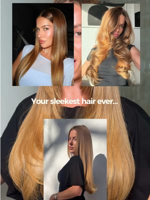 Want glossy reflective hair in photos AND IRL? I got you with this routine using @loréal paris usa’s EverPure Iron Sleek Collection #sleekhair #lorealparispartner #lorealparishaircare #shinyhair