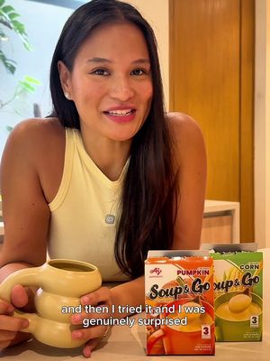 I completely underestimated this one 😂 Creamy, flavorful, surprisingly light, and made with real Japanese milk + real vegetables. @Cookmunity By Ajinomoto PH has become my SOUPER sakto meryenda, especially on rainy afternoons. ☔️ Have you tried it? Let me know if this has become part of your meryenda routine, too! #AjinomotoSoupAndGo #SouperSaktongMeryenda