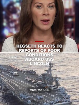 Secretary of Defense Pete Hegseth said that conditions on the USS Abraham Lincoln had been "completely misrepresented" while talking to reporters on a trip to Central America, though he did not specify his concerns with the reporting. CNN’s Erin Burnett explains.