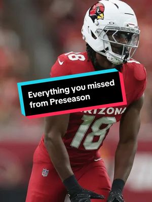 Everything you Missed from Preseason #fantasyfootball #fantasyfootballdraft #Preseason #carnelltate #omarionhampton 