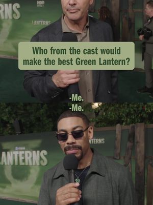 Give them all a ring. #Lanterns #AaronPierre #KyleChandler 