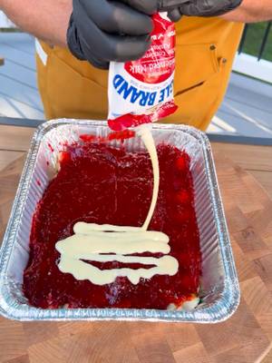 Cherry Pie cookie dump cake 🤩 #recipe #cooking #baking