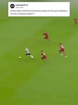 Gordon will cook with Barcelona! 👨🏻‍🍳🔥 #gordon #barcelona #barca #laliga #highlights