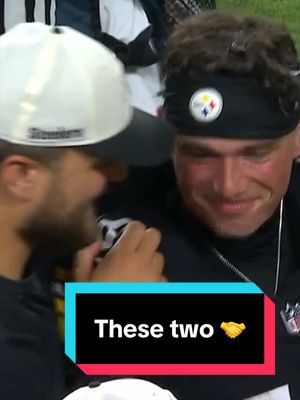 That Penn State connection 🤝 🎥 Steelers.com #steelers #drewallar #patfreiermuth 