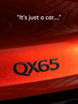 It’s just a car. Until the design, presence and feeling of the QX65’s drive say otherwise. #INFINITI #QX65