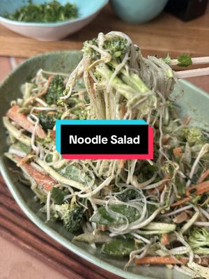 Noodle Salad in a Jar Welcome back to, well… this is more salad dressing in a jar rather than the full salad.  Full recipe ⬇️ in comments and on my blog: DomInTheKitchen.com #noodles #noodlesalad #salad 