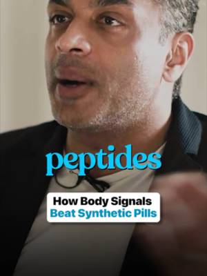 Peptides and pharmaceuticals don't work the same way. What interests me about peptides is their role in cellular signaling and communication. The goal is to better understand how we can support cells working together as a system. #Peptides #CellSignaling #CellularHealth #Longevity