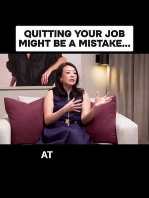 Staying at your job might actually be the smarter move for once … 👀 