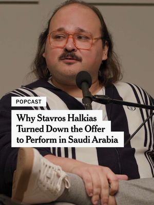 Stavros Halkias explained why he declined to perform at Saudi Arabia’s controversial Riyadh Comedy Festival, even as his many of his peers — including Dave Chappelle and Louis C.K. — accepted. Tap the link in our bio to watch this full episode.