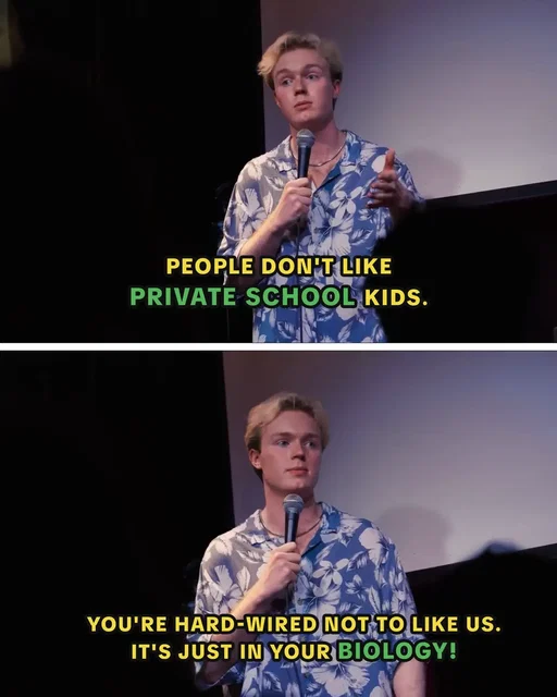 Tour starts in October. Link on my profile. #standupcomedy #privateschool #uk 