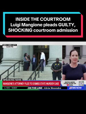 NOW: Lisa Rubin reports from the federal courtroom in Manhattan where Luigi Mangione plead guilty to federal charges in connection with the 2024 killing of UnitedHealthcare CEO Brian Thompson. Federal prosecutors believe Mangione should face between 24 and 36 years in prison. The judge scheduled the sentencing hearing for Dec. 18.