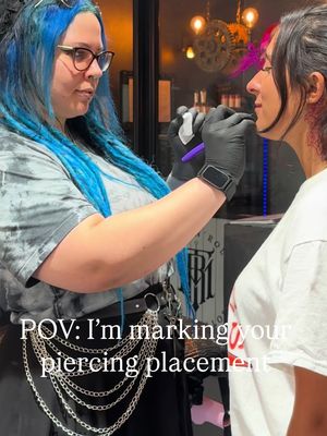 POV: I’m marking your piercing placement ✌🏻😜 #piercing #santaponsa #mallorca #pov 
