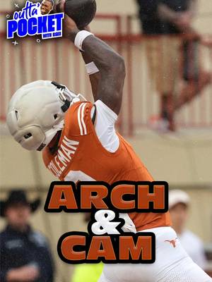 Arch Manning and Cam Coleman are going to be an INSANE duo in CFB this year 🔥  #CollegeFootball #archmanning #texaslonghorns #nfl #fyp