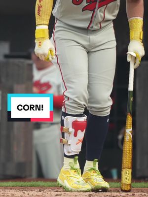 Staying on Theme 🌽 @MLB @Under Armour @NetflixSports @Phillies  #fieldofdreams #corn #bat 