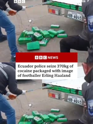 A woman of Colombian-Ecuadorian nationality with no previous criminal record was arrested, police said. #Colombia #Ecuador #Police #ErlingHaaland #BBCNews