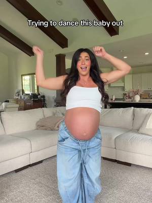 This baby is going to come out dancing!! 💃 For real can’t wait to meet our baby girl soon whenever she is ready to make her arrival!! 💖
