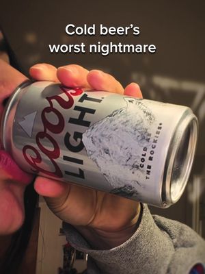 warm beer will have you waking up like #nightmare #grey #beercan #bluemountains 
