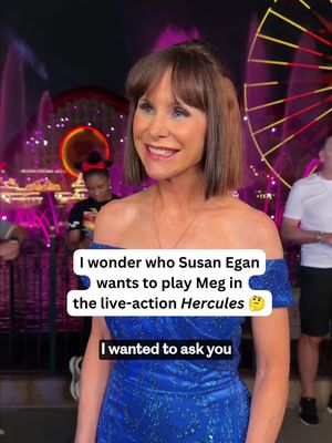 Zendaya, you picking up what Meg's putting down? 🤨😆 Disney Legend Susan Egan, who voiced Megara in the animated movie 'Hercules,' is nominating Zendaya to take on the role in the upcoming live-action adaptation.