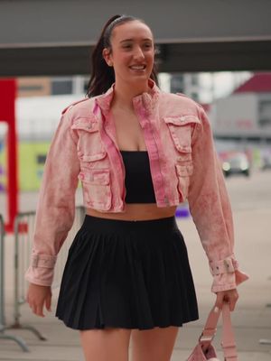 Walking into the best season of her career yet like 💅 Marina Money Maple MIP Mabrey 🙂‍↕️ @Marina Mabrey 