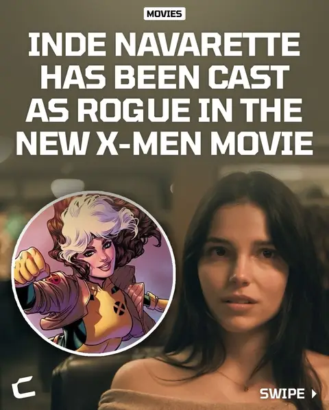 Inde Navarrette has officially been cast as Rogue in Marvel’s upcoming X-MEN movie 🍿 Other casting announcements were also made tonight at D23 - swipe for the list‼️ What do y’all think of this casting⁉️ #xmen #marvel