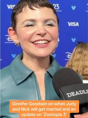 #Zootopia’s Ginnifer Goodwin on when Judy and Nick will get married  Plus, she gives an update on ‘Zootopia 3’ | #D23 