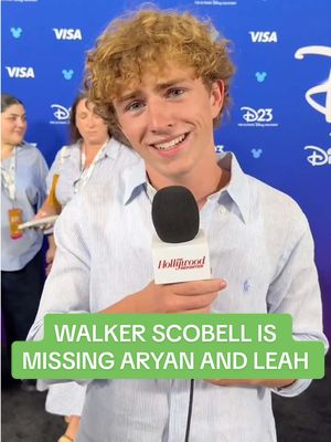 #WalkerScobell reveals why his #PercyJackson co-stars left him hanging at #D23 