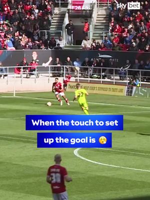 These touches are insane 🤯 The @EFL is so back ⚽️ #efl #soccertiktok #goal #firsttouch 