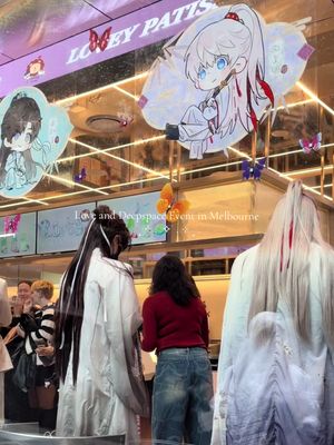 Had so much fun at the Qixi event organised by @Orbiting Deepspace !! I was so nervous and awkward when interacting with the cosplayer though (˶>﹏<˶ᵕ ) #loveanddeepspace #lads #otomegame #melbourneevents #whatsonmelbourne  