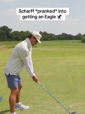What an *Eagle* from @MattScharff  Full video of our $25,000 Prank is live #goodgood #golf 