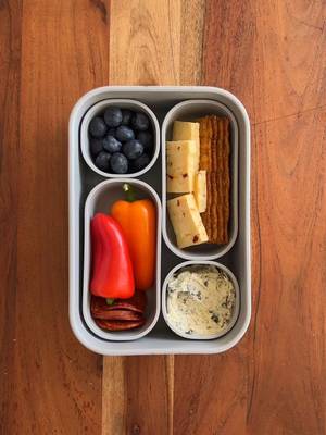 Adult snack time can be fun too. 🙌 #carawayhome #adultlunchables #lunchables #trending #fyp