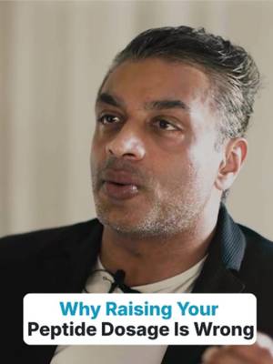 Why can more of something eventually become less effective? Dr. Arvind uses a simple door-knocking analogy to explain receptor attenuation and why peptide protocols shouldn't be approached with a "more is better" mindset. #Peptides #ReceptorHealth #Longevity #HealthScience