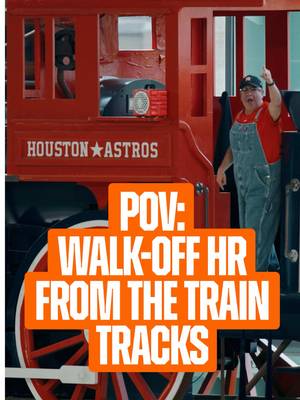 Bobby called it! 🚂 #MLB #Baseball #BobbyDynamite #Walkoff #HoustonAstros 