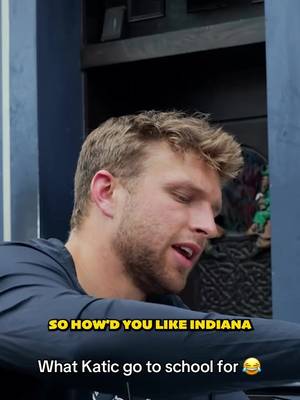 Katic came to Indiana to play Football 😂 @Mike Katic 