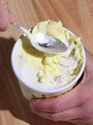 A little bit of everything in one spoonful.  #BananaPudding #DairyFree #VeganDessert #DairyFreeDessert #VeganIceCream