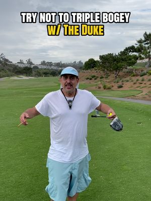 Come try not to triple bogey with The Duke 😂⛳️ 📍 @monarchbeachgolflinks  Hole 6 | Par 4 | 351 Yards #pga #golfswing #golfing #Golf #GolfLife 