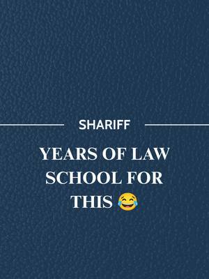 This is what all those student loans were for. 😂  Follow Shariff Law for more of the chaos behind the scenes. #injurylawyers #texasinjurylawyers #houstonlawyers