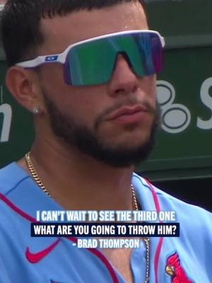 Brad the psychic  #cardinals #MLB #debut #homerun 