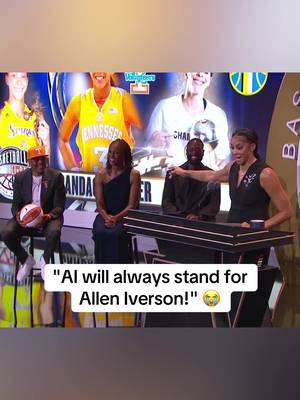 Candace Parker to Allen Iverson during her Hall of Fame speech 😂 #NBA #alleniverson #ai 