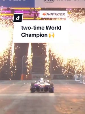 the moment Pascal Wehrlein took Championship gold in Formula E! 🥇 #formulae #Motorsport #racing @Hankook Tire Official #londoneprix 