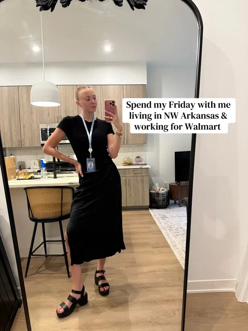 Spend the day with me living in NW Arkansas and working at the Walmart Campus in Bentonville AR! #walmartcampus #bentonvillearkansas #nwarkansas 