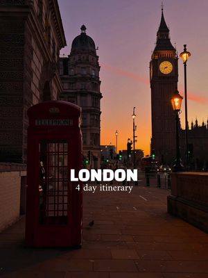 Steal my 4-day autumn itinerary for London 🍂🇬🇧 Day 1: Classic London Start at Westminster Abbey and walk along the South Bank towards the London Eye. Cross Westminster Bridge and explore St James’s Park before wandering around Buckingham Palace and St James’s. Finish with golden hour at Primrose Hill for those iconic skyline views. Day 2: Notting Hill & West London Start with coffee and breakfast in Notting Hill, then wander through the colourful streets around Portobello Road. Head to Kensington Gardens and Hyde Park for autumn foliage before exploring Kensington and Chelsea. Finish the day with dinner and cosy drinks in Soho. Day 3: East London & Markets Start at Tower Bridge and walk along the Thames towards Borough Market for lunch. Explore the City of London before heading east to Spitalfields Market and Brick Lane. Finish with sunset views from Sky Garden or a rooftop bar. Day 4: Cosy London Spend the morning exploring Covent Garden, Seven Dials and Neal’s Yard before warming up in a beautiful London café. Head to Hampstead Heath in the afternoon for autumn colours and panoramic city views, then finish with a cosy pub dinner in Hampstead. 🍂 Autumn Tips London is magical in autumn, especially early in the morning when the parks are quiet and the light is soft. Leave room for spontaneous coffee stops, cosy pubs and wandering through the leafy neighbourhoods — some of the best autumn moments aren’t on the itinerary. Save this for your next autumn trip to London. 🤎 #visitlondon #london London itinerary, 4 days in London, London autumn itinerary, London travel guide, things to do in London, London in autumn, London photography, London cafés, London city break 